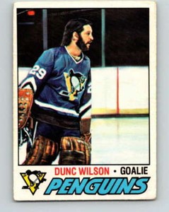 (HCW) 1977-78 O-Pee-Chee #224 Dunc Wilson  Pittsburgh Penguins V14527