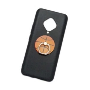Cover For Vivo X50e 5G 3D Basketball Finger Ring Holder Soft TPU Phone Skin Case - Picture 1 of 4
