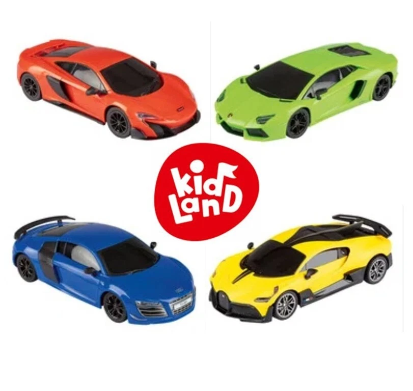 KidLand RC Fahrzeug, 1:24 / 2,4 GHz / Lamborghini / McLaren / Bugatti / Audi R8 - Bild 1 von 1