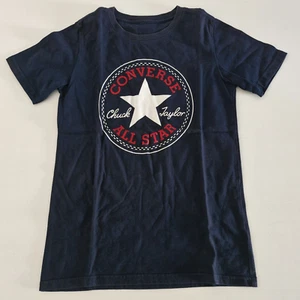 CONVERSE tolles T-Shirt, Shirt blau/rot Gr. S, M steht drin - Bild 1 von 3