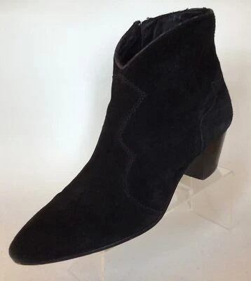 Botines occidentales de gamuza negra ASH Hurricane (talla 36) Foto 1 de 4