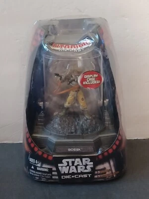 Figura de acción fundida a presión Star Wars BOSSK Titanium Series Hasbro 2005 con estuche Foto 1 de 4