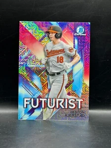2021 Bowman Chrome Futurist Insert Heston Kjerstad Mojo Refractor FUT-HK - Picture 1 of 2