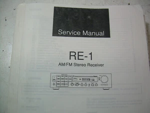 Nakamichi Original Servicehandbuch für RE-1 - Bild 1 von 1
