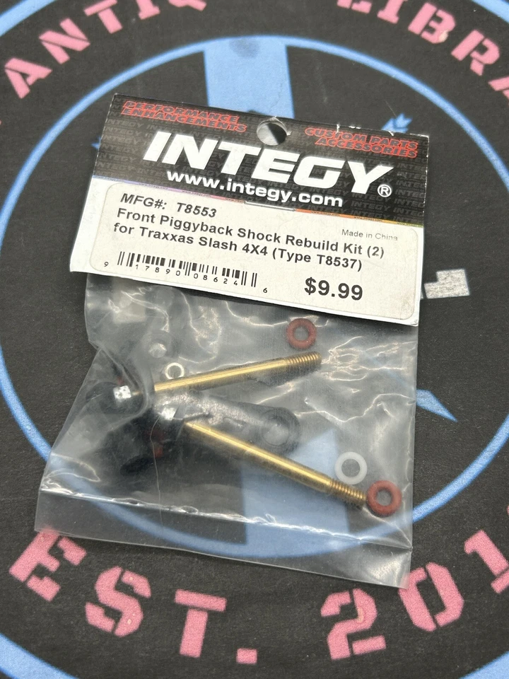 Integy T8553 Front Piggyback Shock Rebuild Kit - Image 1 of 1