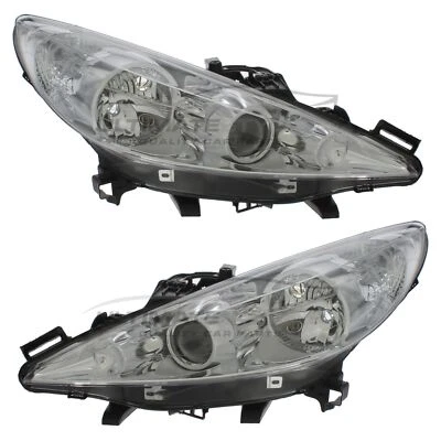 Faros tipo proyector peugeot 207 2006-2015 1 par izquierda y derecha Foto 1 de 4