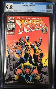 Uncanny X-Men 360 (1998 Marvel) CGC 9.8 Edición Dynamic Forces, Cubierta Jae Lee - Imagen 1 de 2