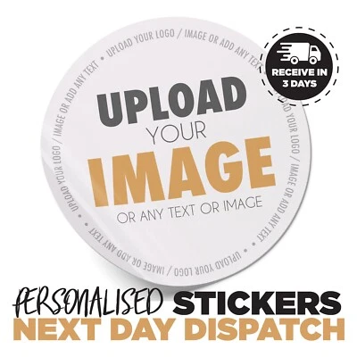 YOUR INVITES PERSONALISIERTE RUNDE BEDRUCKTE AUFKLEBER INDIVIDUELLES LOGO ETIKETTEN GESCHÄFT SEIDENMATT