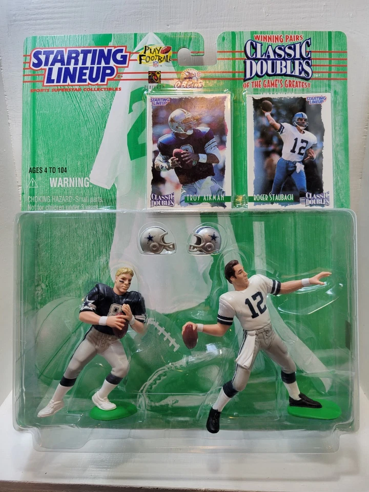 1997 СТАРТОВЫЙ СОСТАВ KENNER CLASSIC DOUBLES TROY AIKMAN / ROGER STAUBACH DALLAS - Изображение 1 из 1