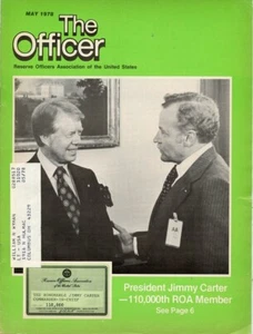 THE OFFICER MAGAZINE * MAY 1978 * PRESIDENT JIMMY CARTER - Picture 1 of 1