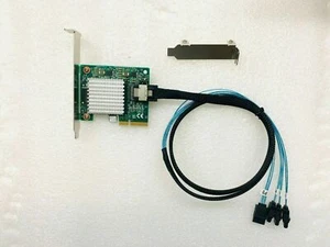 IBM H1110 = 9211-4i FW 9211-8i P20 IT Mode for ZFS FreeNAS unRAID 2* SFF SATA US - Picture 1 of 5