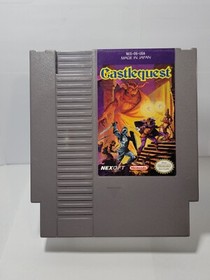 Castlequest NES Vintage Nintendo 1989 Clean Tested & Working No Manual