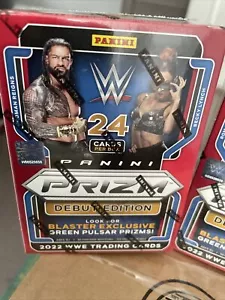 NUOVO 2022 PANINI PRIZM WWE EDIZIONE DEBUTTO BLASTER BOX Nuovo - Spedizione veloce ✅ - Foto 1 di 2