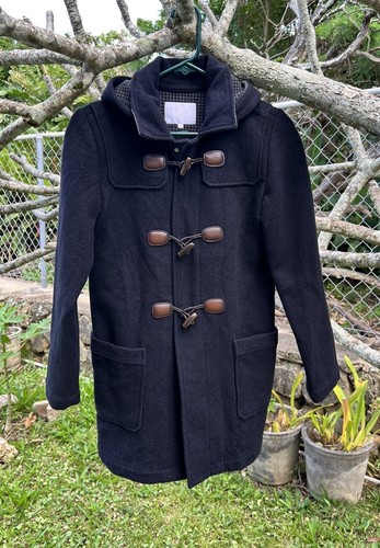 Gucci cappotto lana borsone (duffel) giacca media lunghezza bambino taglia 12 o donna XS