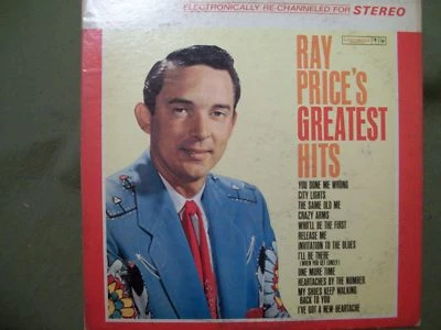 SET OF 2 RAY PRICE RECORDS GREATEST HITS & PORTRAIT OF A SINGER - Image 1 of 4