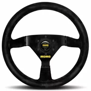 Momo Model 31 340mm Lenkrad Wildleder Schwarz ORIGINAL NEU 11150313421L - Bild 1 von 1