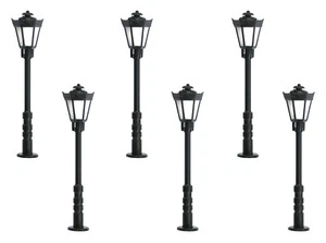 Accesorios a escala N - 64706 - lámpara de estacionamiento a escala N, LED blanco cálido, 5+1 - Imagen 1 de 1
