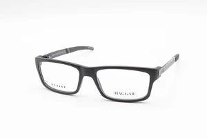 Marcos de gafas HAGGAR HAC109 negro mate 54-17-135 bisagras flexibles activas T65 - Imagen 1 de 13