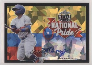 2021 Leaf Metal Draft National Pride Black Crystals /5 Jose Ramos #NP-JR1 Auto