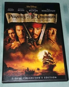 Walt Disney Pirates of The Caribbean PG-13 143 Min@2003 (2 Disc) DVD - Picture 1 of 2