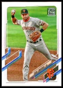 2021 TOPPS #173 EVAN LONGORIA SAN FRANCISCO GIANTS - Picture 1 of 2