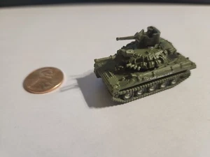 Micro Machines MILITARY WWII M551 Sheridan "The Mauler" Tag Green Camouflage - Picture 1 of 4