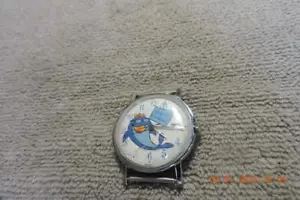 Orologio da polso vintage 1973 Star Kist Tuna Sorry Charlie con data funzionante - Foto 1 di 4