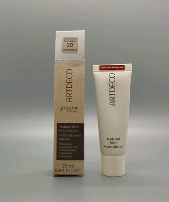 ARTDECO: Natural Skin Foundation - Grundierung - 20 Roasted Peanut - 25 ml - Bild 1 von 4