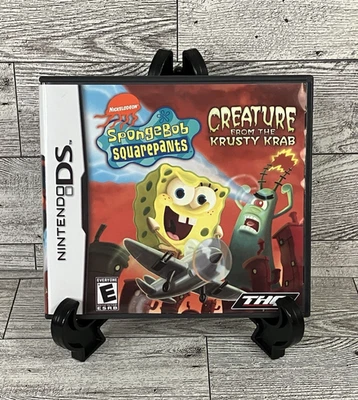 SpongeBob SquarePants: Creature from the Krusty Krab (Nintendo DS) COMPLETE CIB - Image 1 of 4