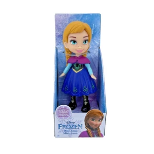 Mini Anna Doll Disney Frozen Toddler Posable New Collectable 3" - Foto 1 di 7