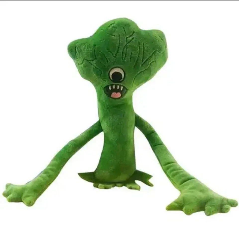 全新 无标签:绿色 高 Victor 12 英寸 高 长毛绒 - Garten Of Banban (Roblox) — 第 1/1 张图片