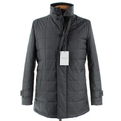 Cardinal of Canada NWD Wool Quilted Jacket w/ Hood Size M (40 US) In Charcoal - Image 1 of 4