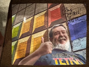 Alexey Pajitnov signed 8x10 Foto handsigniert Tetris Founder Video Games - Bild 1 von 1