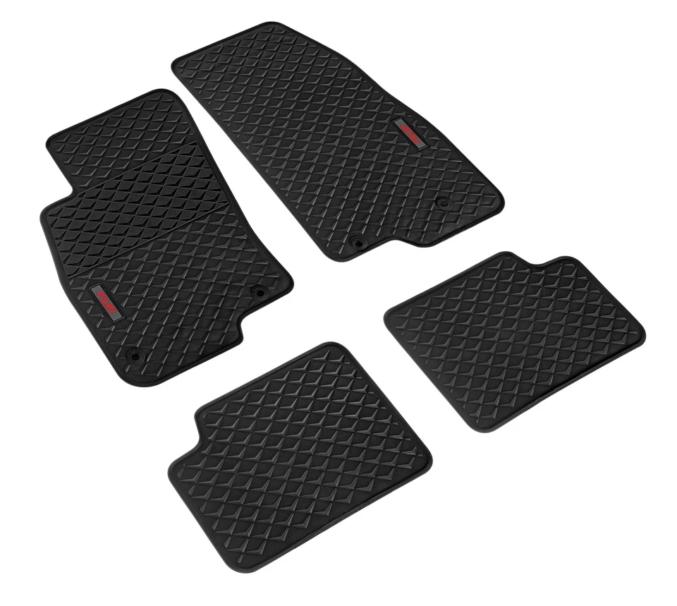 Pilot set tappeti su misura in eco gomma - compatibile per Fiat Grande Punto 3p
