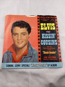 Elvis Presley 45 Kissin’ Cousins / It Hurts Me Too VG+ RCA PS Limited Ed. - Picture 1 of 6