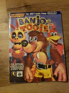 Nintendo Power Banjo-Tooie Official Player's Guide N64 W/MAP - Picture 1 of 6