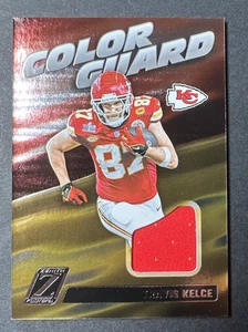 2024 Panini Zenith Travis Kelce Patch Color Guard Jersey SP Chiefs - Picture 1 of 2