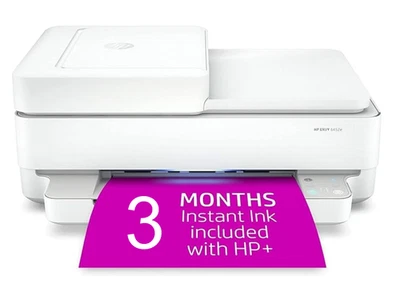 HP Envy 6452e All-in-One Wireless Color Printer - 3 Months Free Instant Ink! - Image 1 of 4