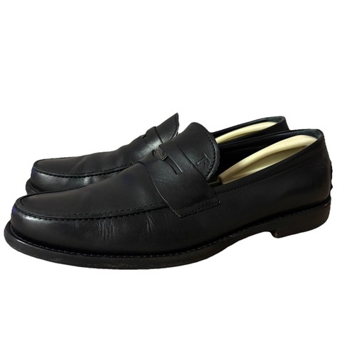 TOD’S MOCASSINO TOD'S uomo penny in pelle nero made in Italy taglia 8 5