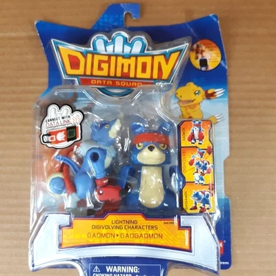 DIGIMON Data Squad NEW Digivolving Gaomon Gaogaomon Figures Connect w/ Data LINK - Image 1 of 4