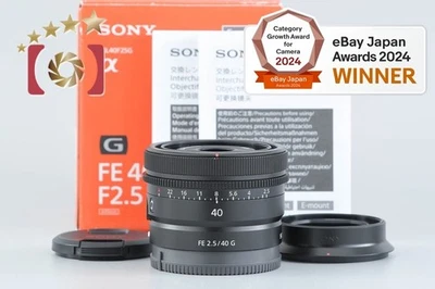 索尼 FE 40 毫米 f/2.5 G SEL40F25G 带盒 [近乎完好] — 第 1/4 张图片