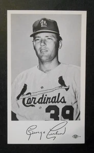 C.1970 GEORGE CULVER St. Louis Cardinals Team ausgestellte Postkarte - Bild 1 von 2