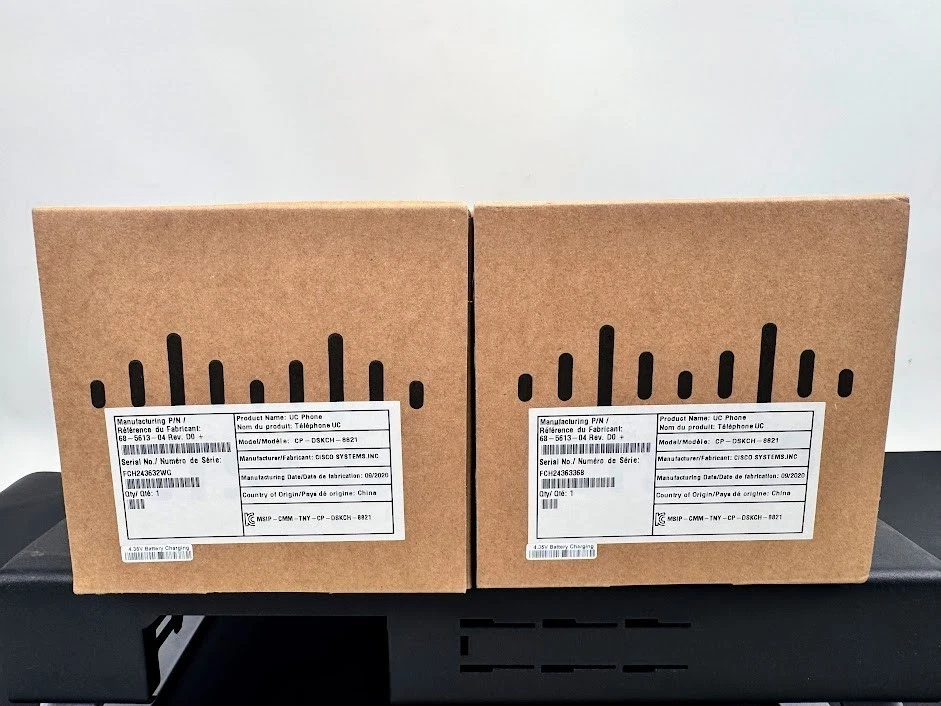 LOTE DE 2 soportes de cargador de escritorio Cisco 8821 (CP-DSKCH-8821) - totalmente nuevos Foto 1 de 4