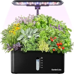 Hydroponics Growing System Indoor Garden: Herb Garden Kit Indoor with LED Gro... - Picture 1 of 6
