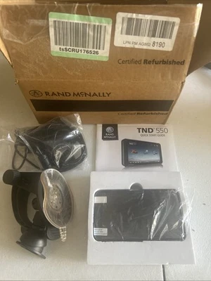Rand McNally TND 550 Truck GPS - Image 1 of 4