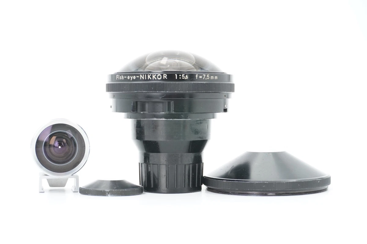 ニコン Fish-eye-Nikkor 7.5mm F5.6 ファインダー付き Nikon Fisheye f
