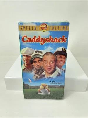 Caddyshack VHS 19th Anniversary Special Ed Chevy Chase Bill Murray New Sealed - Image 1 of 4
