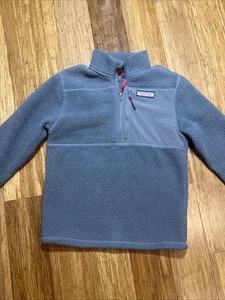 Vineyard Vines Martha's Vineyard 1/4 Zip Fleece Sweater Men's Size XS Gray - Picture 1 of 6