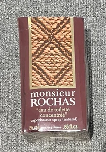 Monsieur Rochas Eau de Toilette Concentree Rochas 25 ml.85fl.oz.Rare, vintage. - Picture 1 of 4