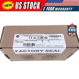 NEW Allen Bradley 1769-L32C CompactLogix ControlNet Processor US Free Tax - Picture 1 of 2